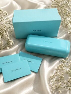 Tiffany & Co Eye Glasses Case & Box